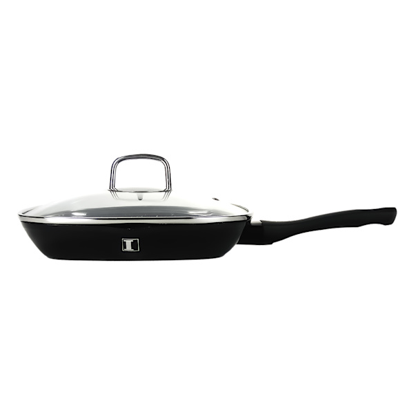 Imperial Collection 28cm Marmorbelagd grillpanna Svart