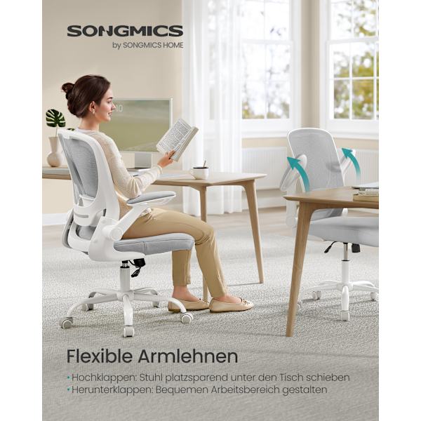 Kontorsstol med vridfunktion, ergonomisk