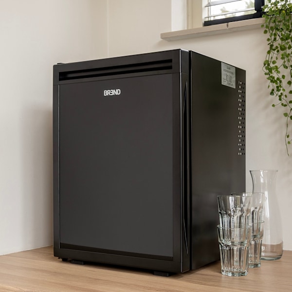 BREND Mini Køleskab Fritstående 30 Liter – Minibar – Sort