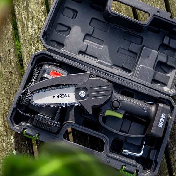 BREND BR-2236 Sähköinen mini ketjusaha akulla – johdoton oksasaha