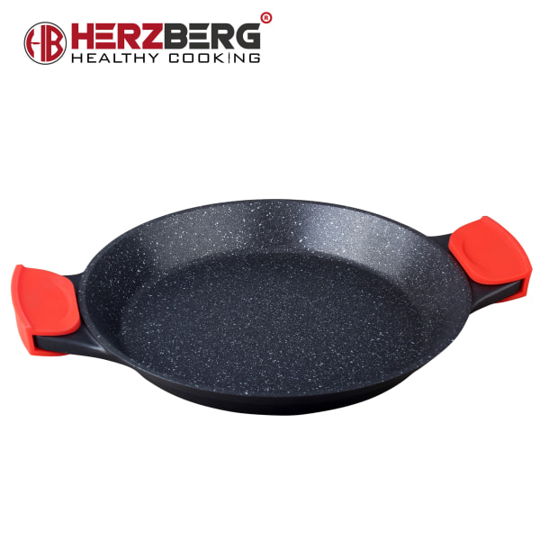 Herzberg HG-7132PP: Paellapanna 32 cm