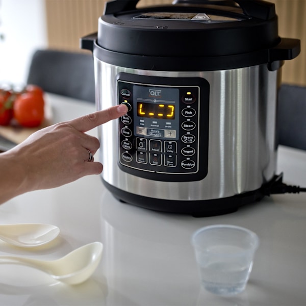 QLT Elektrisk Multicooker – 7-i-1 Instant Pot – Tryckkokare – 6 Liter
