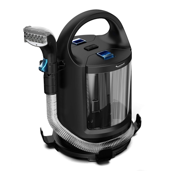 TurboTronic AQV600 Bærbar tæppe- og møbelrenser – AquaVac – 400W – Sort