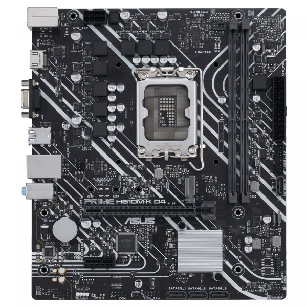 ASUS Prime motherboard H610M-R D4 SI