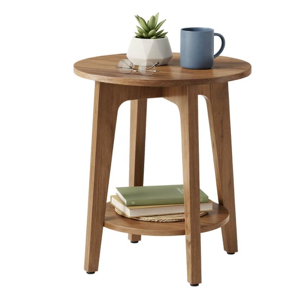 Sidobord med nedre hyllplan, modern stil, sängbord