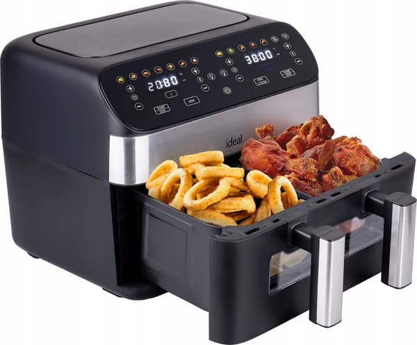 Airfryer - dubbel, delad kammare