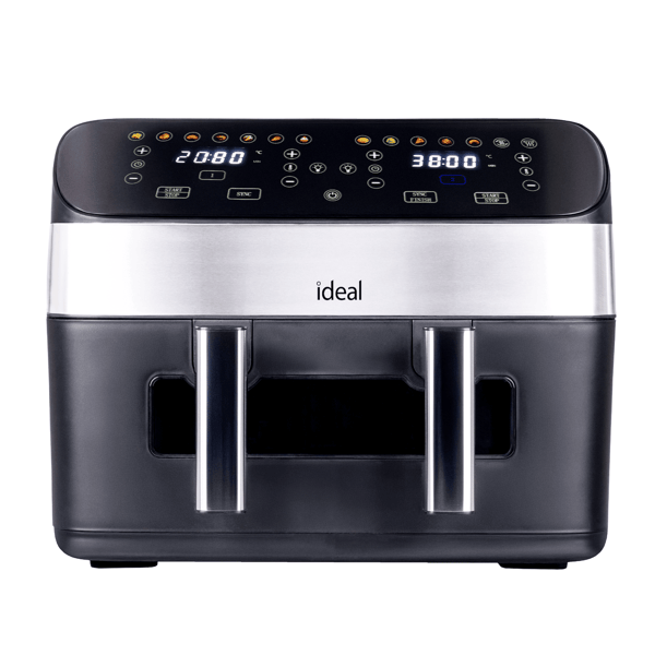 Airfryer - dubbel, delad kammare