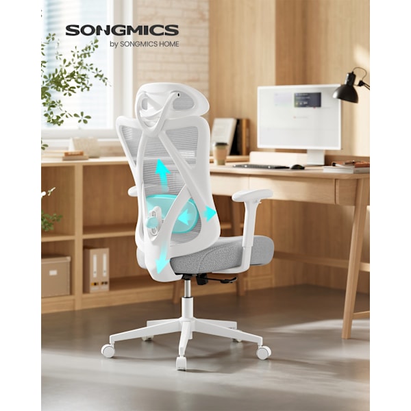 Ergonomisk kontorstol, skrivebordsstol, computerstol