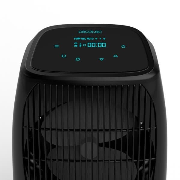 Cecotec 9600 Sähköinen lämpöpuhallin - Lämmitys - 2000W - Musta