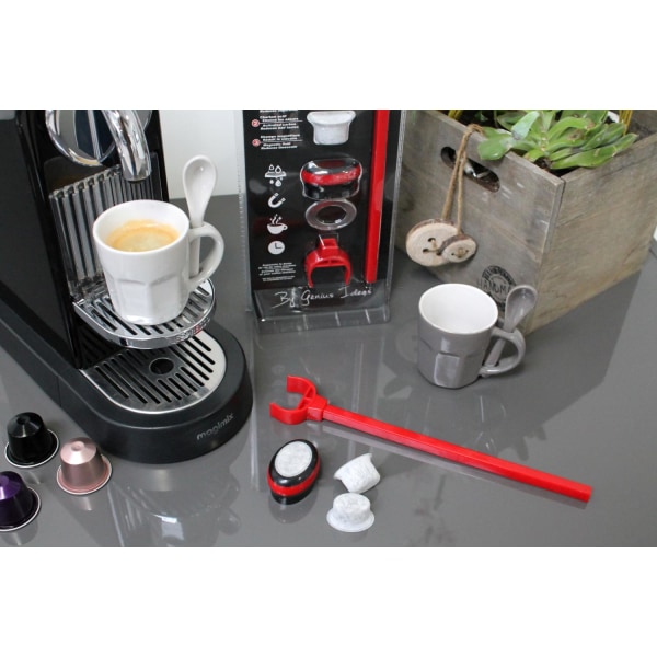 Genius Idéer GI-72700: 3-i-1 filter för kaffemaskiner