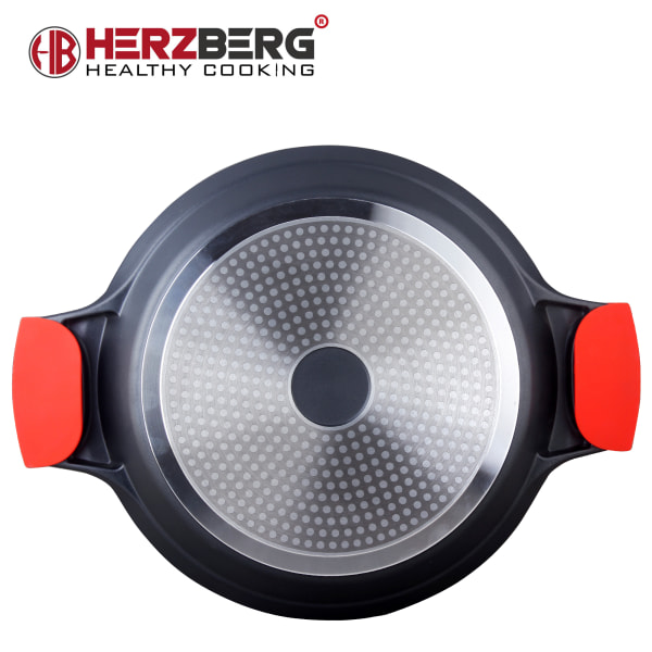 Herzberg HG-7132PP: Paellapanna 32 cm