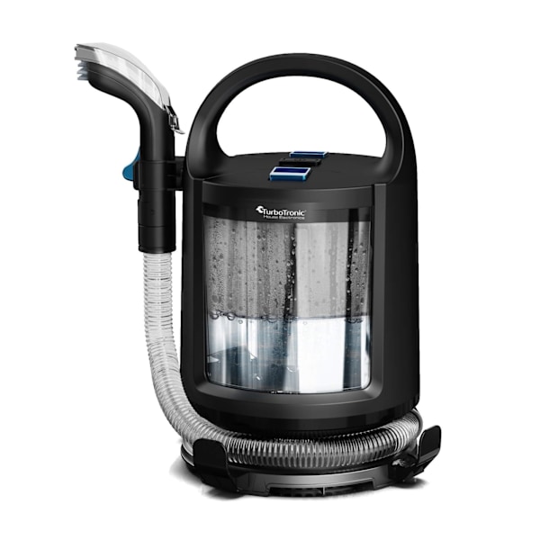 TurboTronic AQV600 Bærbar tæppe- og møbelrenser – AquaVac – 400W – Sort