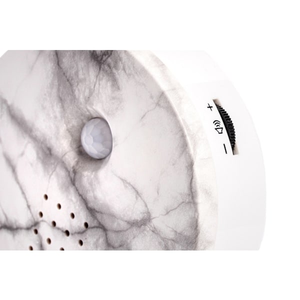 QLT Nature Box Hus med sensor og 3 naturlyde – Fuglehus - Marmor