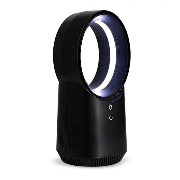 Nexxt Siivuton Tuuletin Langaton Tuuletin LED-valaistuksella – 3 nopeutta