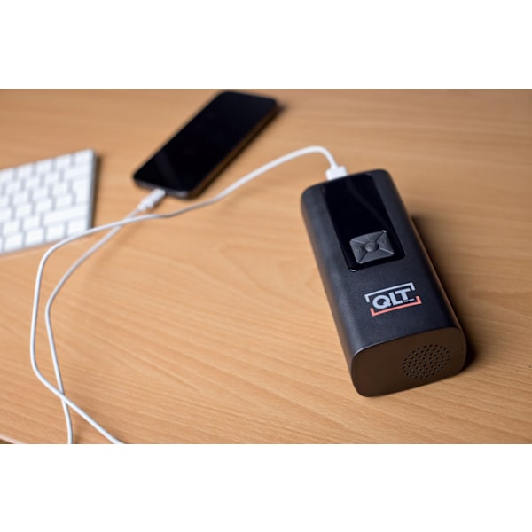QLT Ilmakompressori Pro ja Powerbank – 4 lisävarustetta ja latauskaapeli