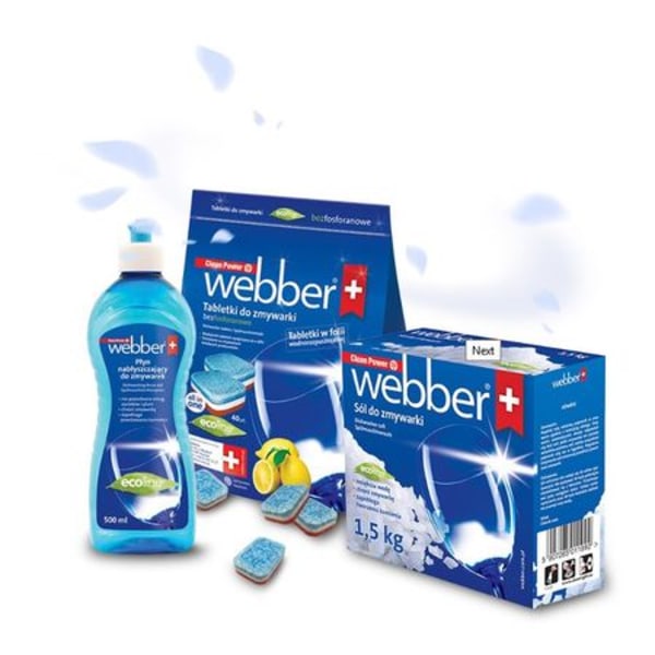 Mega Pack diskmaskin kit (vätska 500 ml, diskmaskin salt)