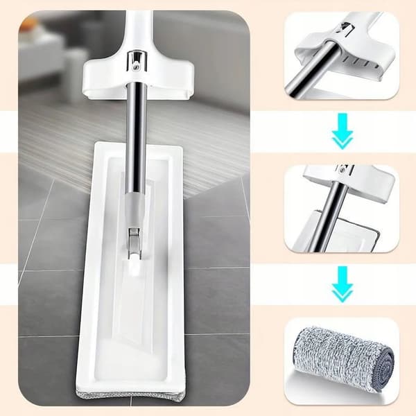 MOP med vridare FLAT ROTARY