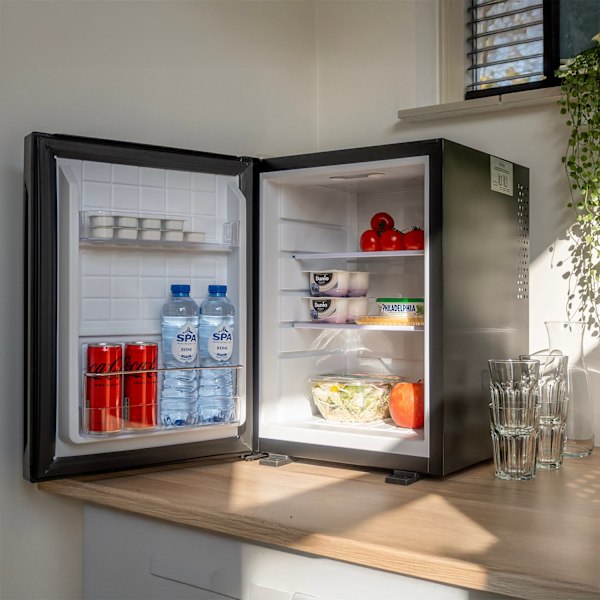 BREND Mini køleskab fritstående 35 liter – Minibar – Sort
