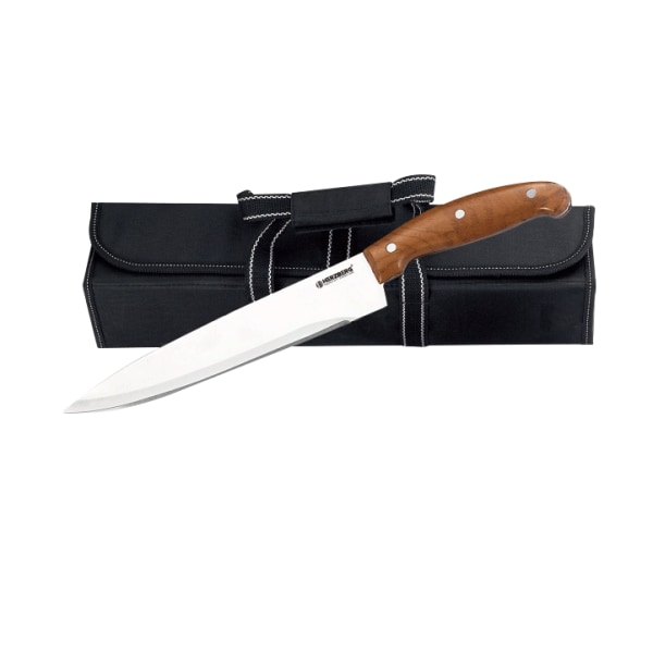 Herzberg 9 delar knivset med roll-up bärväska