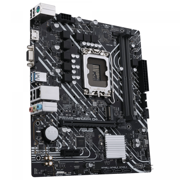ASUS Prime motherboard H610M-R D4 SI