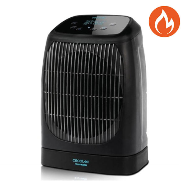 Cecotec 9600 Elektrisk Varmeblæser - Opvarmning - 2000W - Sort