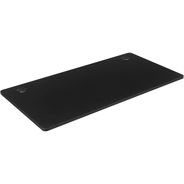 SONGMICS elektrisk bordplade, melaminbelagt, MDF, 140 x 70 x 1,8 cm, sort