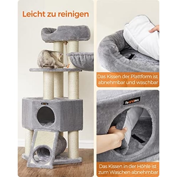 Feandrea Cat Tree för stora katter, kattträd