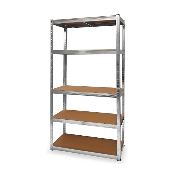 QLT Ställhylla med 5 hyllplan - Öppen förvaringshylla 180x90x40cm - Belastning 875 kg
