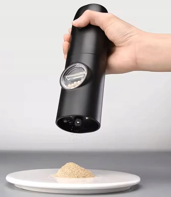 Elektrisk Salt-, Pepparkvarn, Batteri-, Usb-laddning, Set Ohm 2
