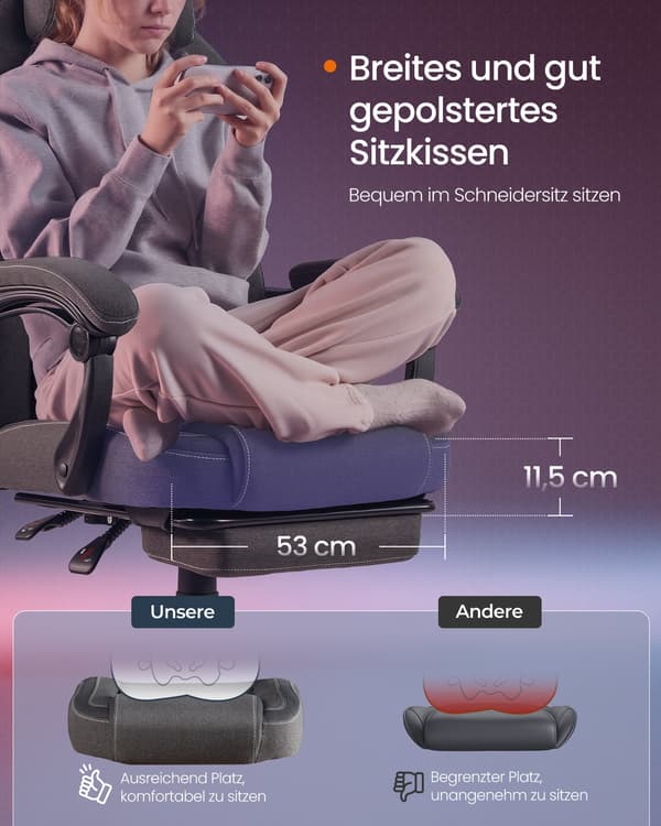 Ergonomisk gamingstol, kontorstol