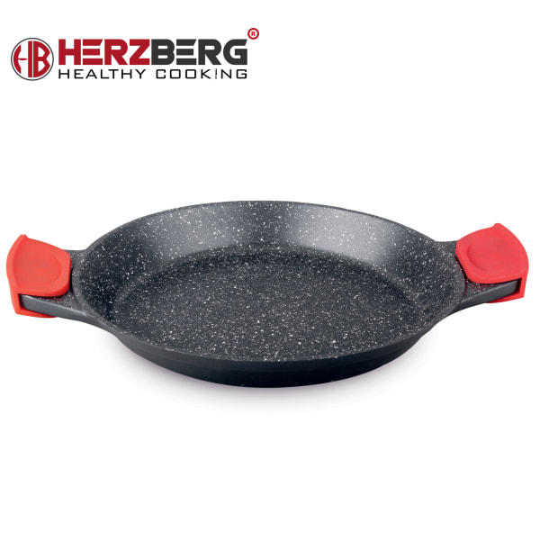 Herzberg HG-7132PP: Paellapanna 32 cm