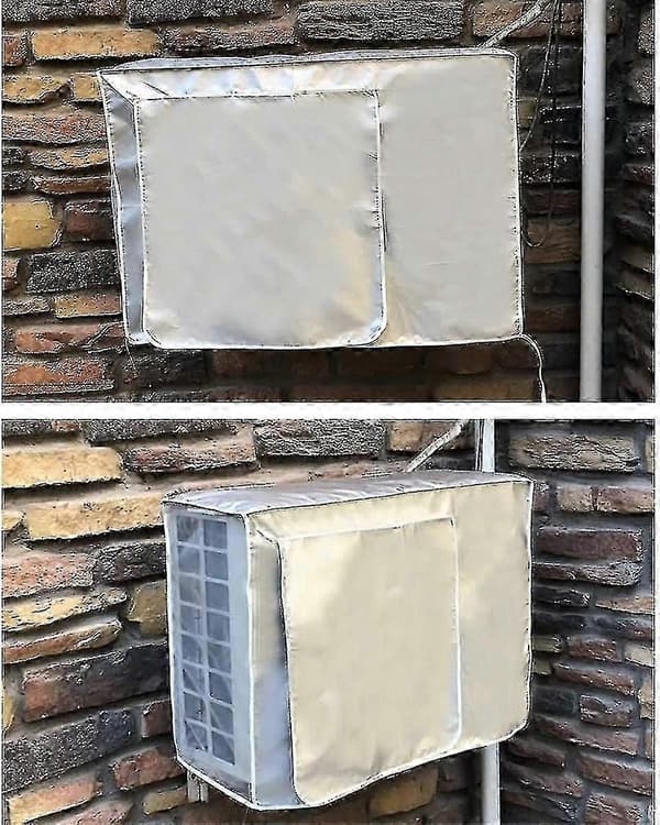 Vattentätt och solskyddande luftkonditioneringsskydd