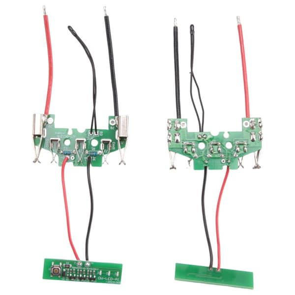 3 st BAT610 18V Litiumjonbatteri PCB Laddningsskyddskretskort för Boschs 18V Li-Ion-batteri