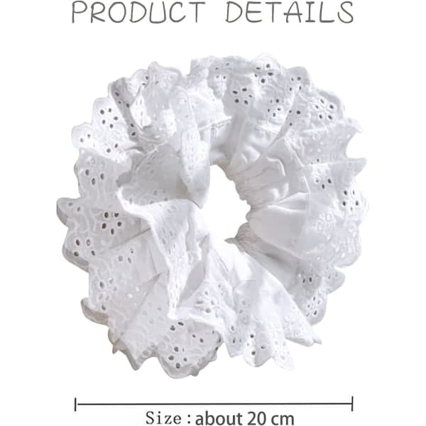 Store Hårspænder Blonde Hårspænder Elastiske Hårbånd Reb Hårspænder til Kvinder Bløde Hårbånd Scrunchy Bobbles Hestehaleholdere