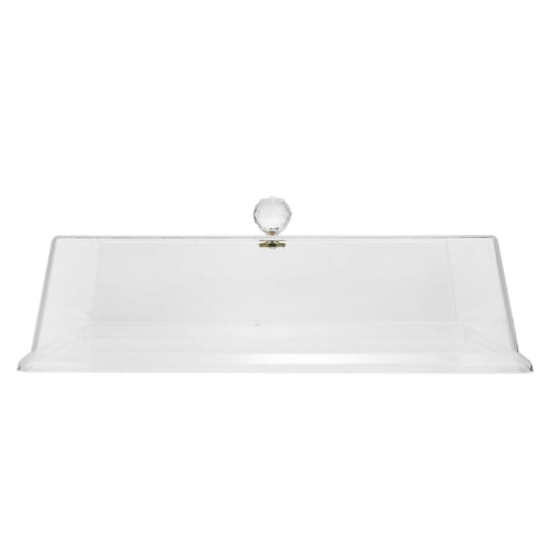 Rektangulär Tårtkupa Mat Skydd Material Hem Användning 34X24X10.5CM 1Set