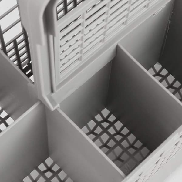 Universal Replacement Cutlery Basket with 8 Compartments, Durable and Robust, Suitable for All Dishwashers.