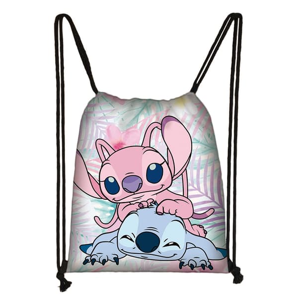 Stitch Dragskoväska Ryggsäck för Barn - 33