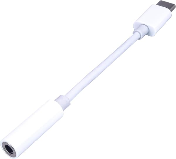 Hovedtelefonadapter - USB Type C til 3,5 mm Jack - AUX-lydstik - til Huawei P20, P20 Pro, P30, P30 Pro, Xiaomi 6/8, Mix 2/3, OnePlus6T osv.