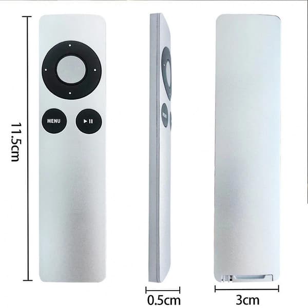 New Replacement Remote Control Compatible with Apple TV 1 2 3 A1427 A1469 A1378 A1294 Md199ll/a Mc572ll/a Mc377ll/a Mm4t2am/a Mm4t2zm/a Mac Music System