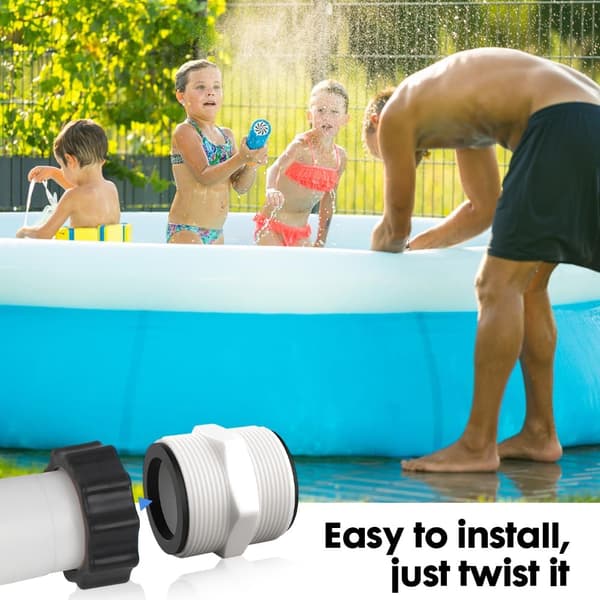 38 mm pool hose connector, 2-way connector, connection kit for Intex Coleman