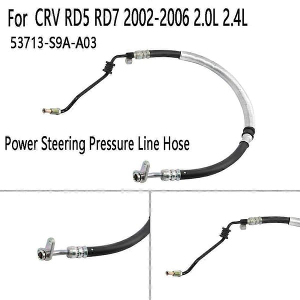 Servostyringstrykslange 53713-S9A-A03 53713-S9A-A02 til HONDA CRV RD5 RD7 2002-2006 2.0L 2.4L