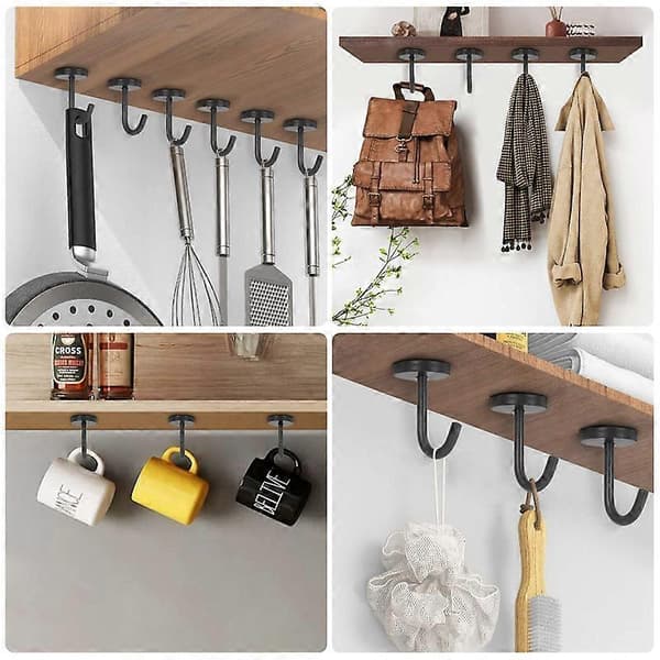 Kylpytakkikoukut, seinäkoukut hatuille ja aamutakeille