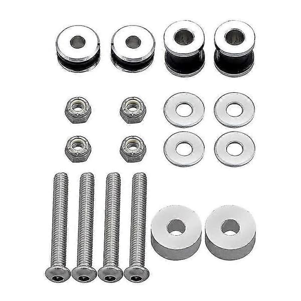 Motorcykel Sissy Bar Bagagebærer Docking Hardware Kit til 1984-2017 Softail Low FLSTC FXST(F1020)