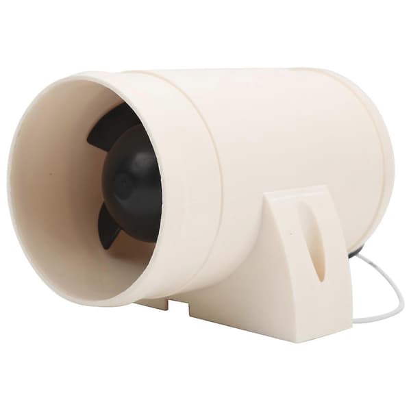 12V 3-tommer Inline Marine Lænse Luftblæser Stille Stærk Ventilationsventilator Passer til Yacht Båd RV(FQ)