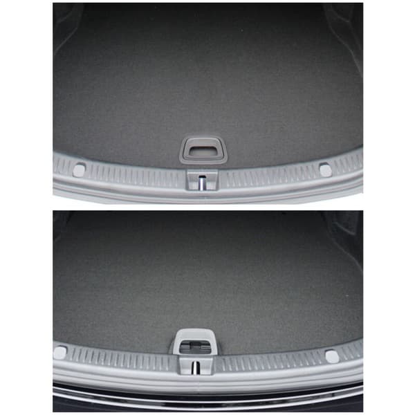 Trunk Mat Floor Handle Cover for E-Class W213 W238 W257 2015-2021 Rear Luggage Black