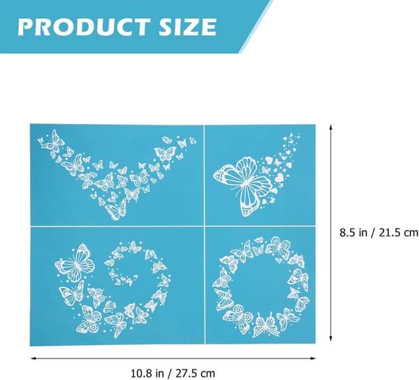 Reusable DIY Mesh Screen Stencil Silkscreen Printing Transfer Template Washable Self-Adhesive Printing Mesh