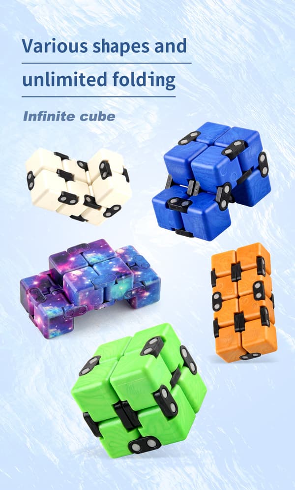 Stresslegetøj Dekompression Rubiks terning Dekompression Artefakt Kreative terninger