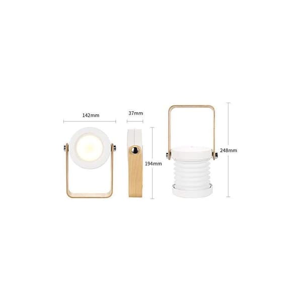 Dimmable bedside lamp with touch function, portable bedside lamp for bedside table with portable night light, safe night light, AAFGVC