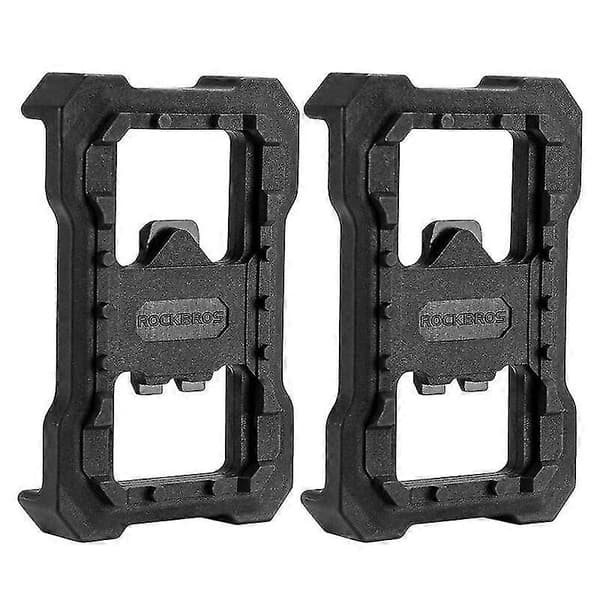 Rockbros Sykkellås Vendbare Flate Pedaler Adapter Clipless Plattform For Shimano Spd Speedplay Konverter Sykkeltilbehør
