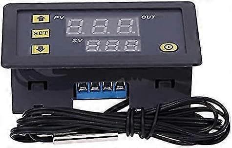 24V 20A W3230 LCD Digital Termostat Kontroller Regulator Højtemperaturalarm